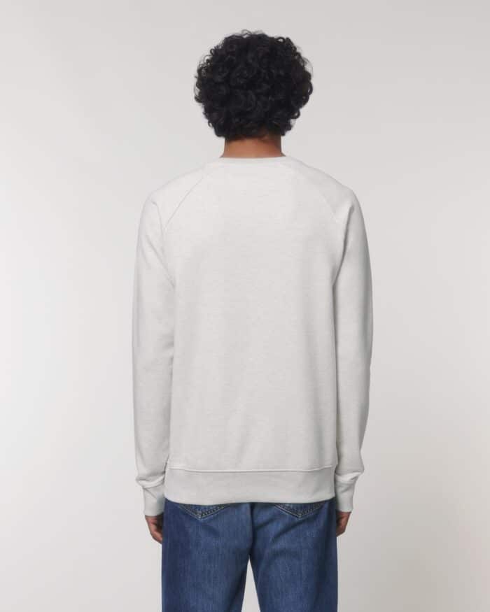 crewneck sweater wit ronde hals