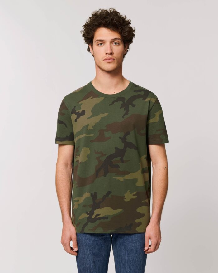 camouflage t-shirt heren