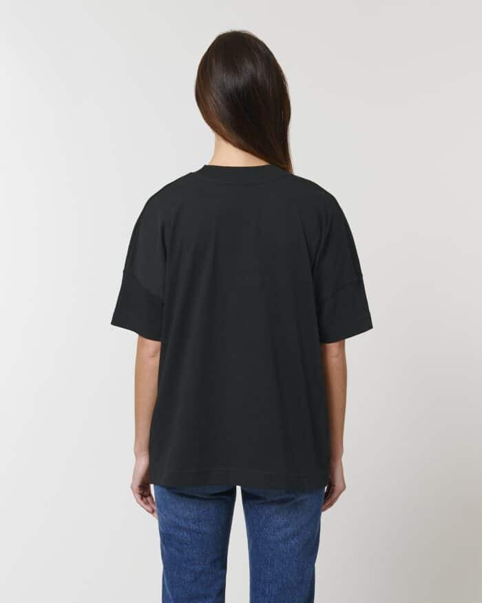 t-shirt biologisch katoen zwart