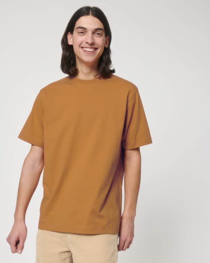 oranje t-shirt extra zwaar