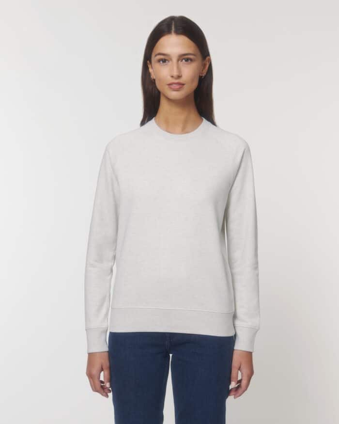 sweater wit ronde hals